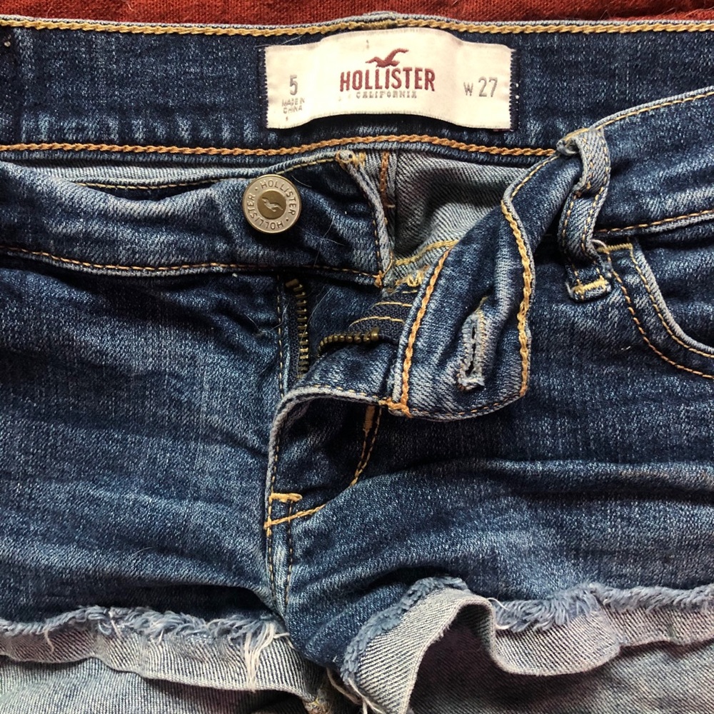 Hollister denim shorts